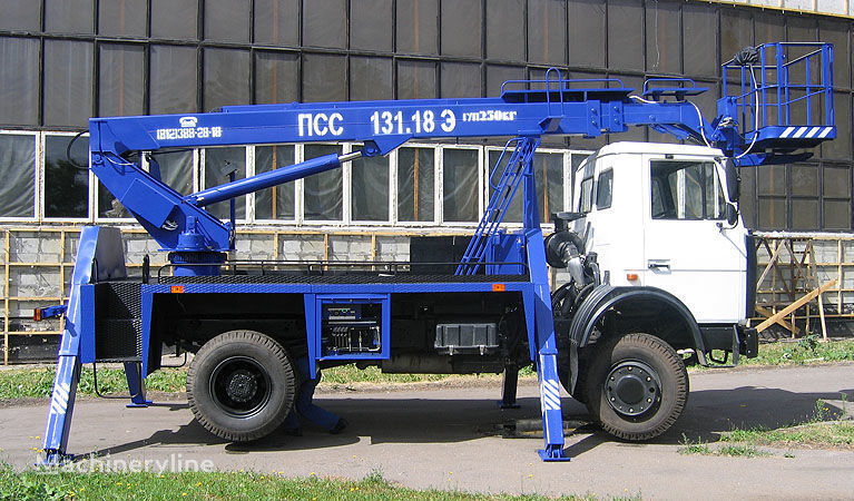 new MAZ 5340 bucket truck