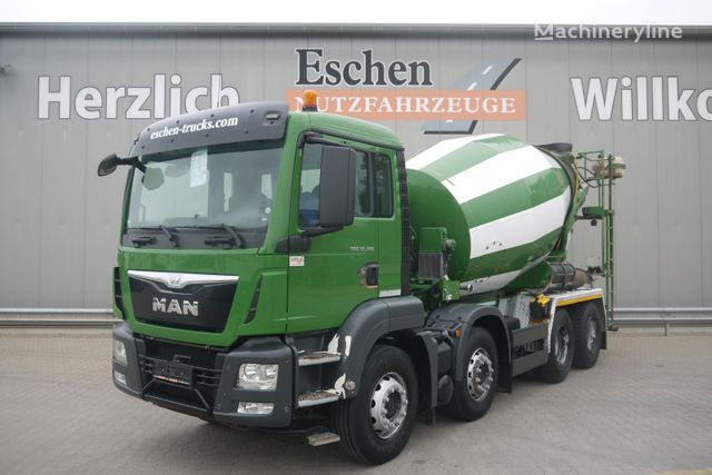 Stetter  on chassis MAN TGS 32.360  concrete mixer truck