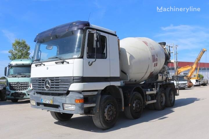 Stetter  on chassis Mercedes-Benz Actros 3243 concrete mixer truck