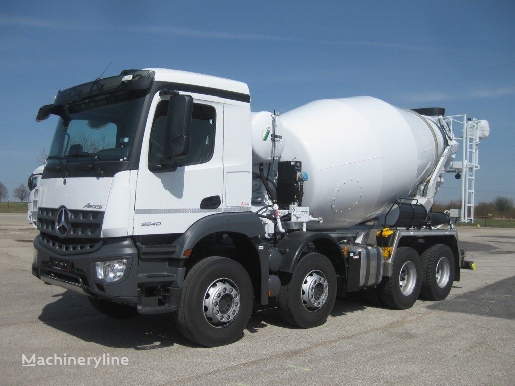 new Stetter AM 9FHC  on chassis Mercedes-Benz Arocs 3540 Stetter AM 9FHC UltraEco 8x4 concrete mixer truck