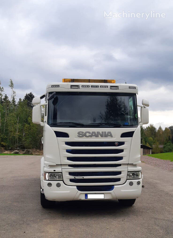 Liebherr  on chassis Scania G490 CB8x22HSA concrete mixer truck