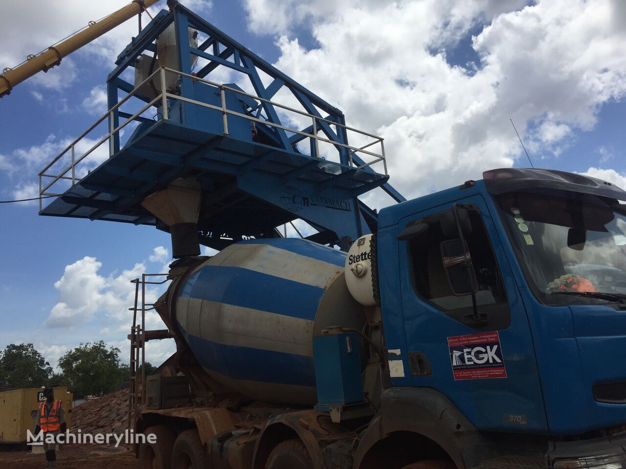 new Conmach MobKing-60 Centrale à béton mobile - 50 m3/h concrete plant