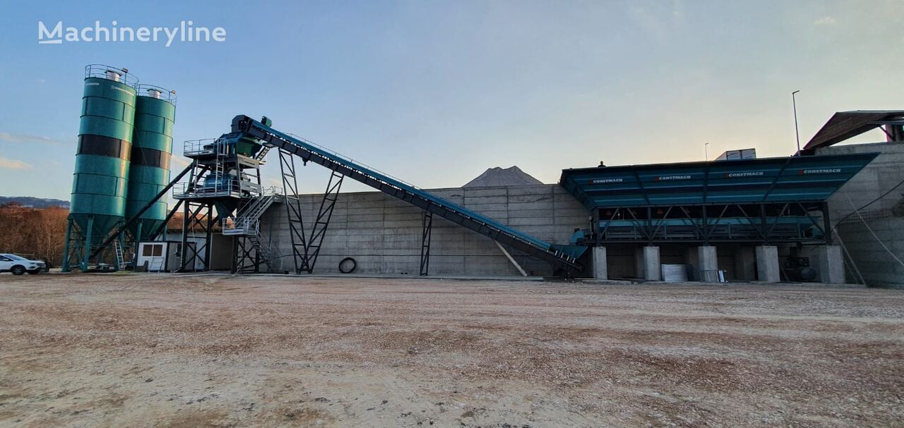 new Constmach Stationary 60 - Fixed Concrete Batching Plant  concrete plant