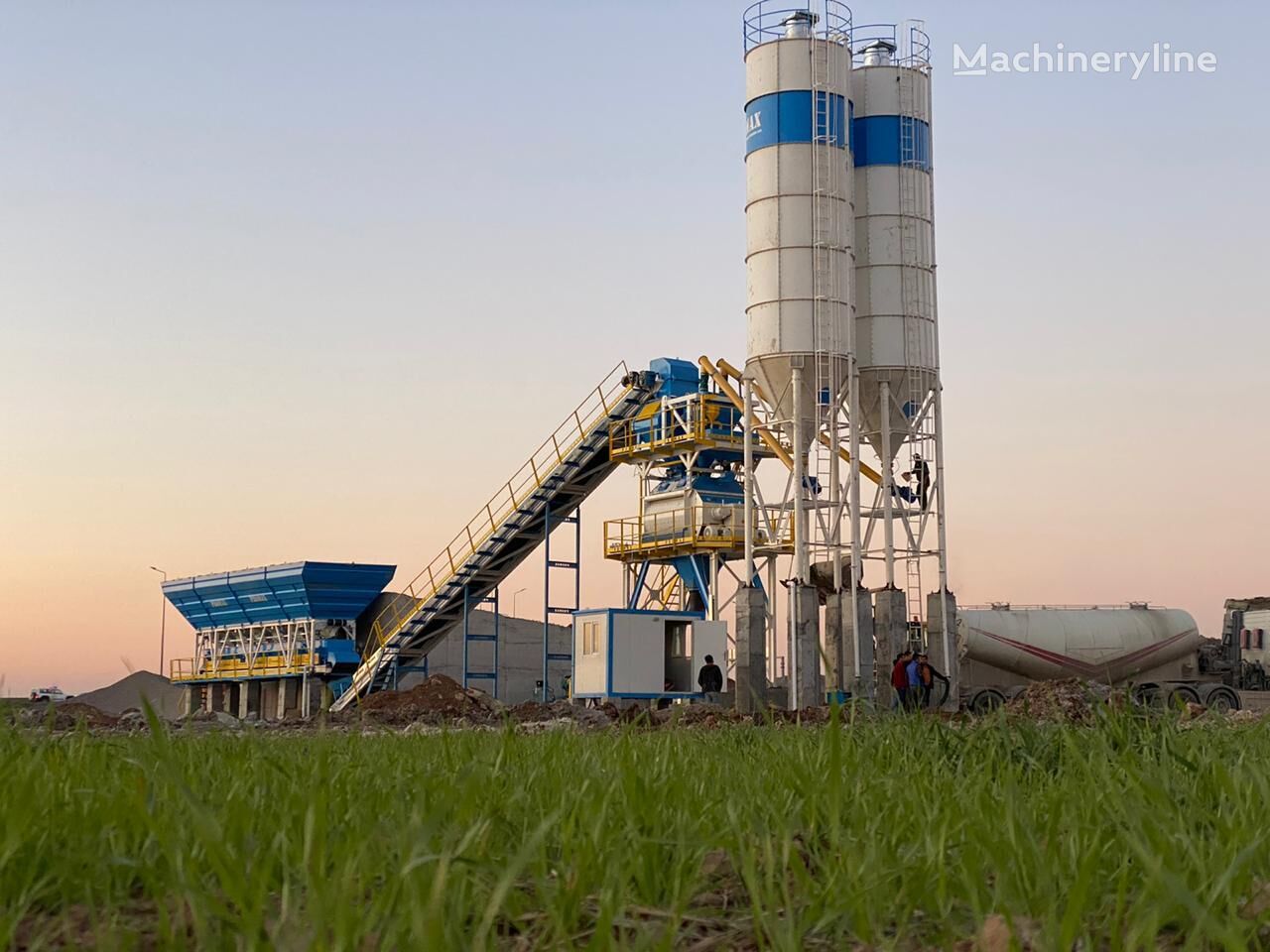 new Promax Centrale à Béton Stationnaire / Fixe S130-TWN(130m³/h) concrete plant