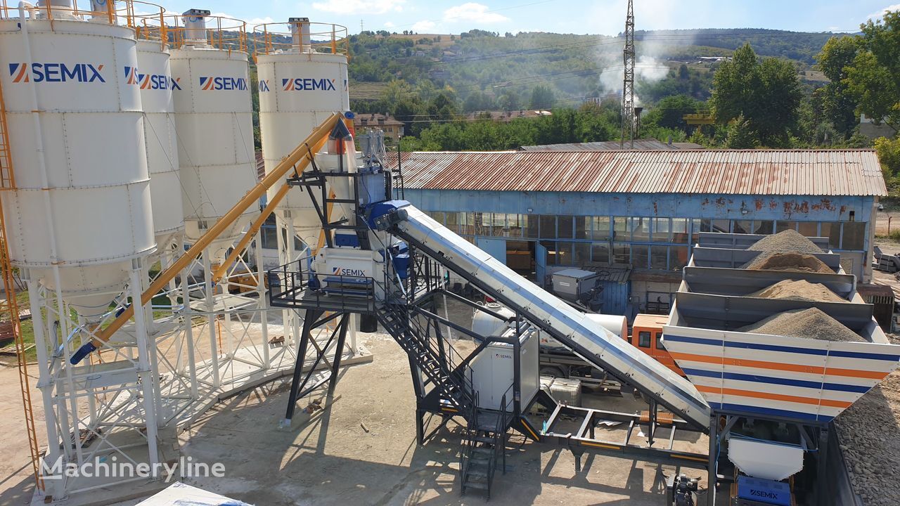 new Semix Mobil 120-135 Y concrete plant