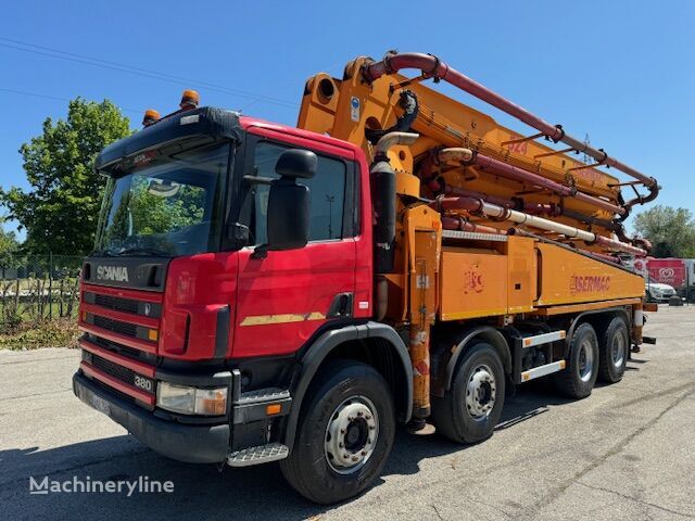 Sermac 5Z41  on chassis Scania 114C-380  concrete pump