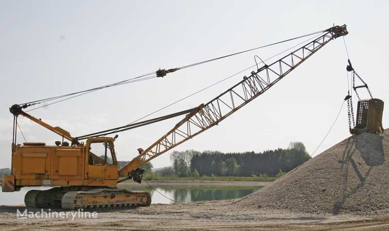 Demag B410  Cable excavator / Seilbagger crawler crane