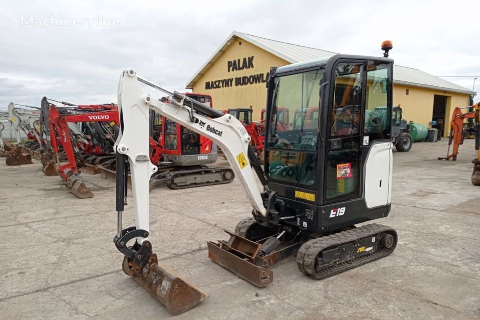 Bobcat E 19 minikotró mini excavator