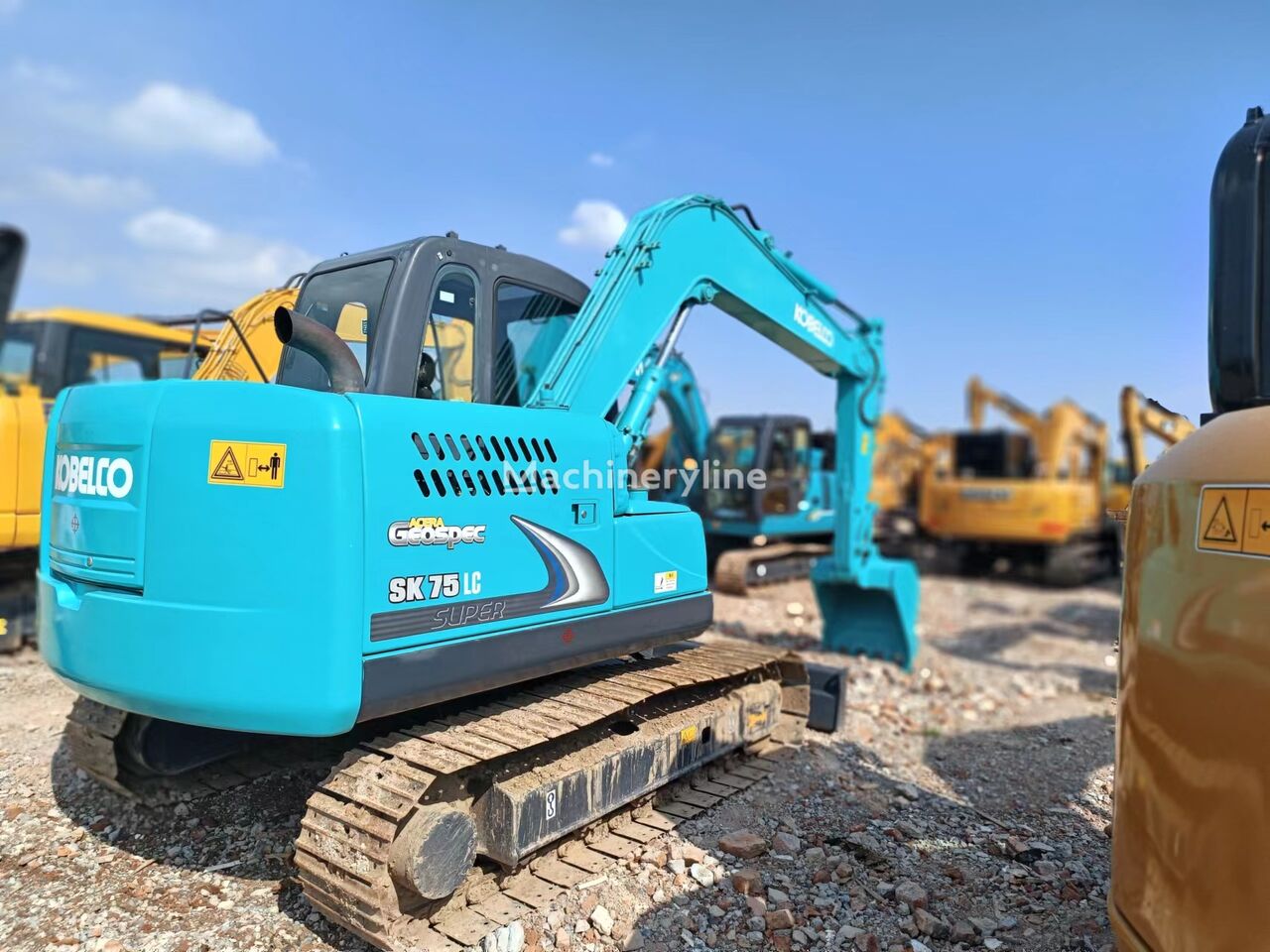 Kobelco SK75-8 mini excavator