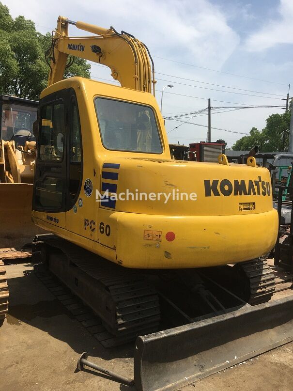 Komatsu PC60-7 mini excavator