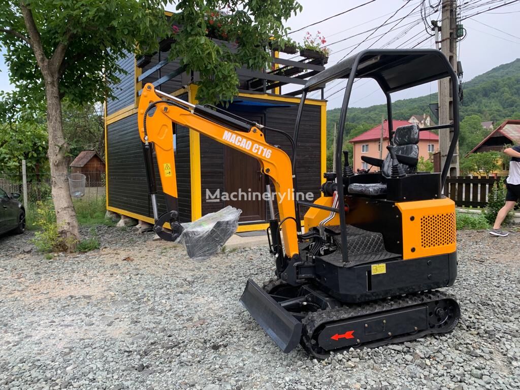 new Macao CT 16 mini excavator