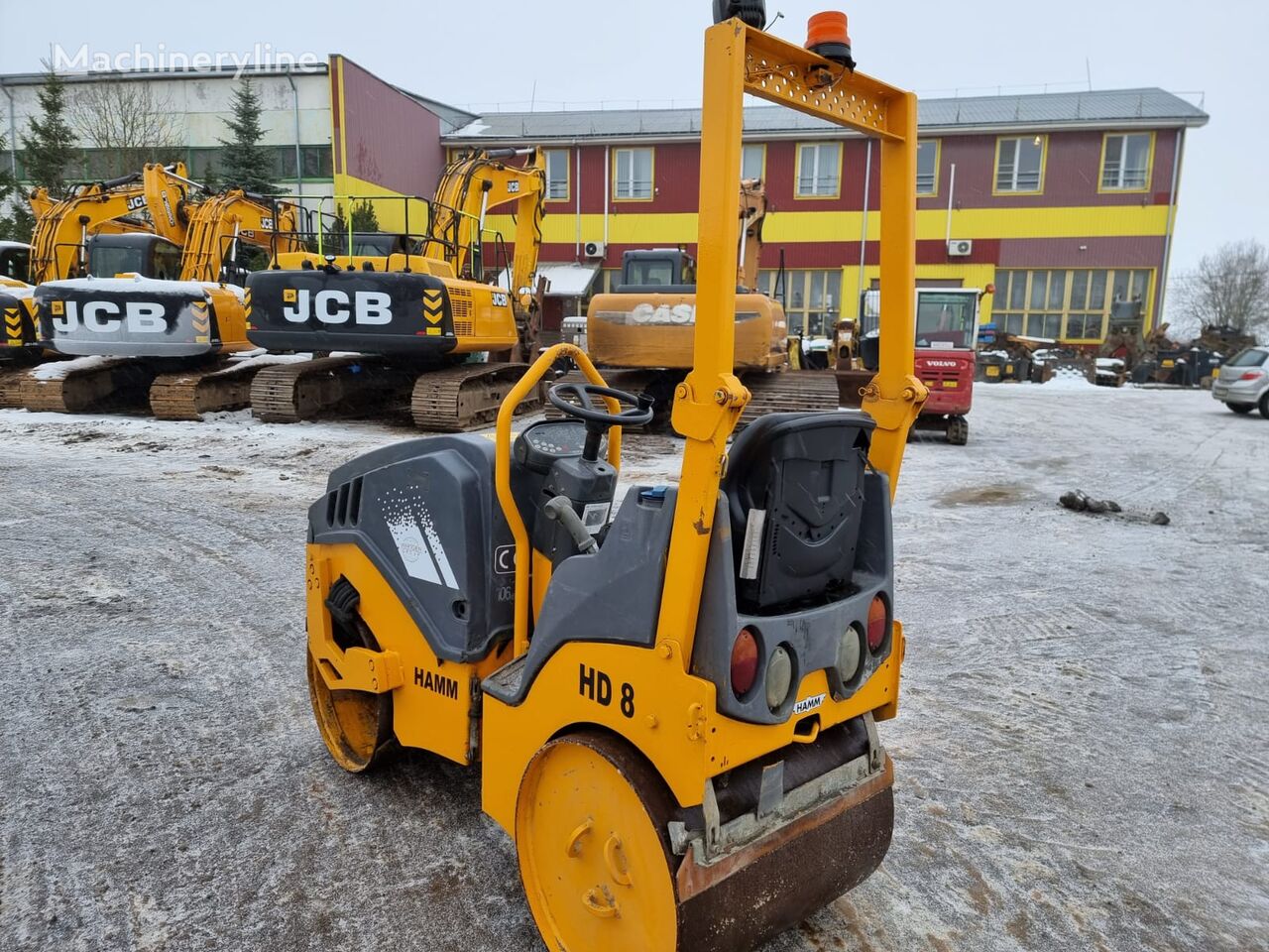 Hamm HD8CW mini road roller