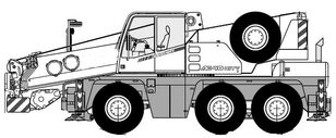 DEMAG AC40-1 mobile crane