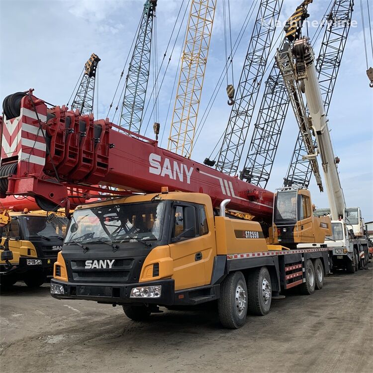 Sany STC550 STC500 TRUCK CRANE SANY 50 TON 55 TON mobile crane