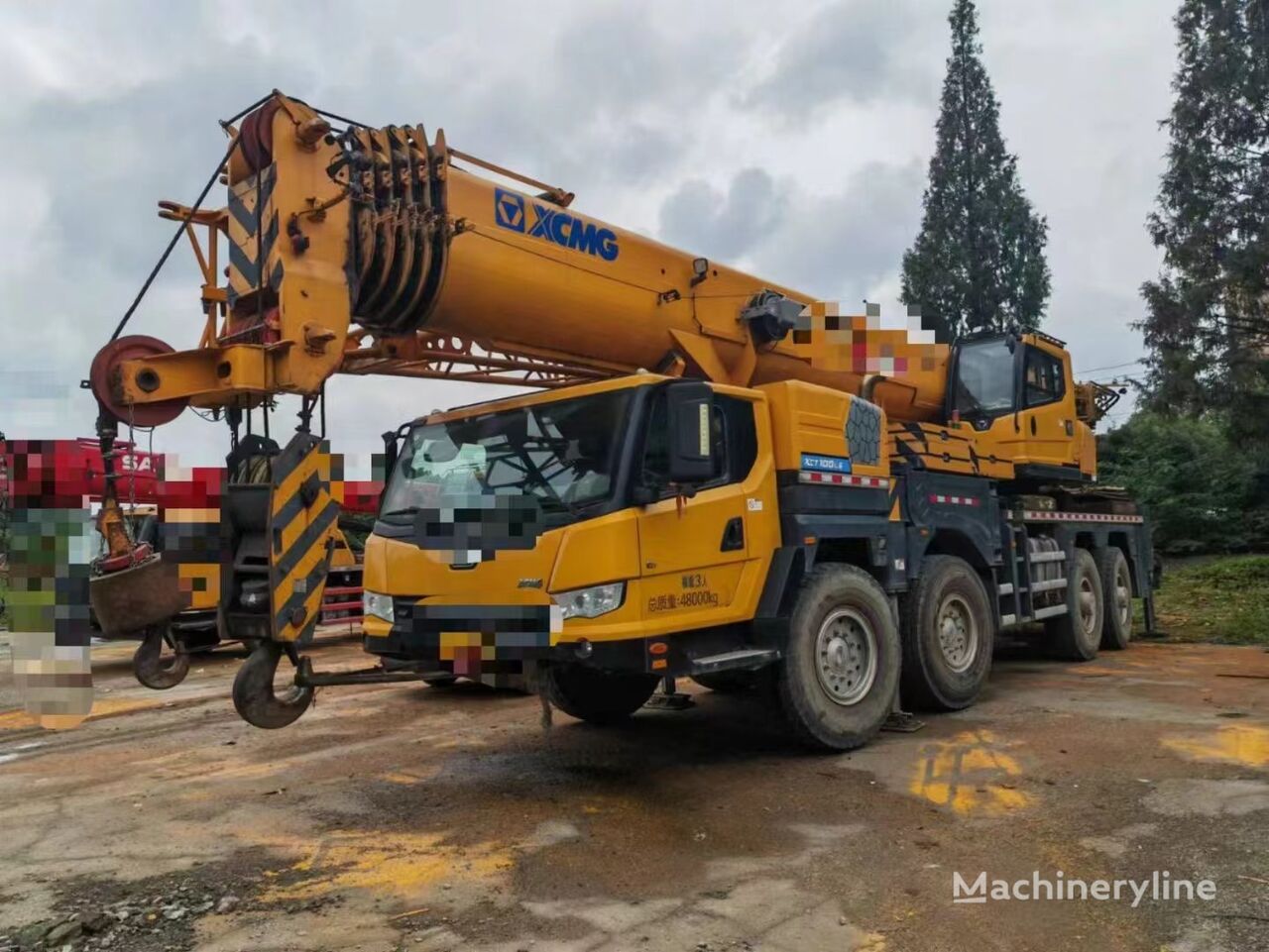 XCMG QY80K 25t-100t mobile crane