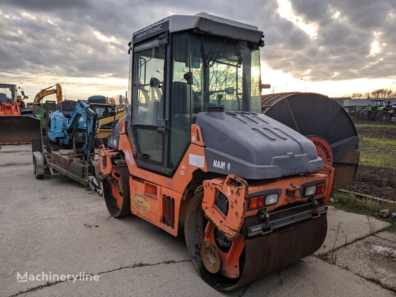 Hamm HD40 road roller