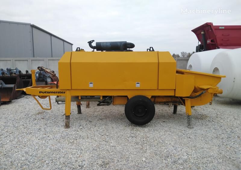 Putzmeister BSA 1407 D stationary concrete pump