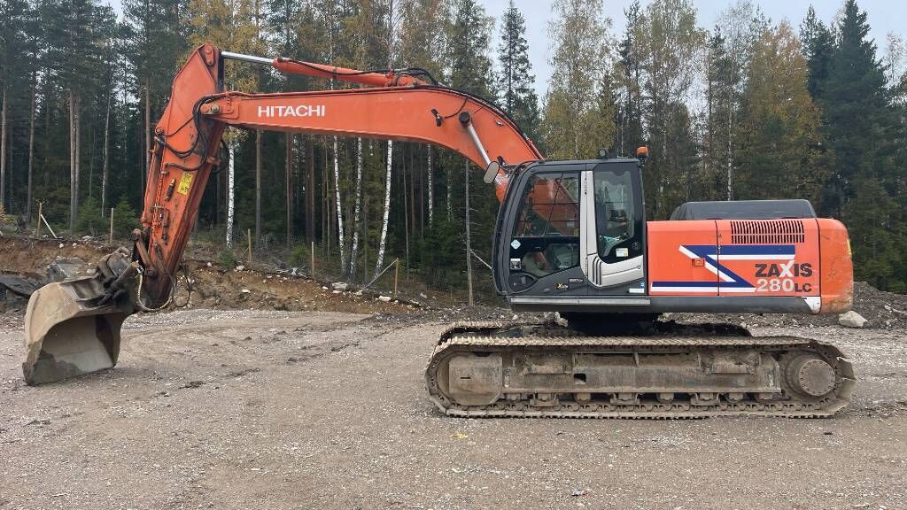 Hitachi ZX 280 LC-3 + 2D Novatron syvyysmittari tracked excavator