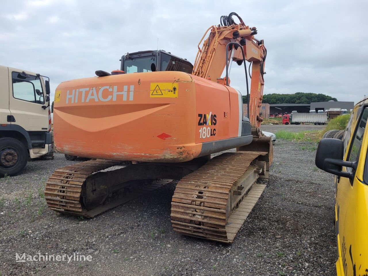Hitachi ZX180 tracked excavator
