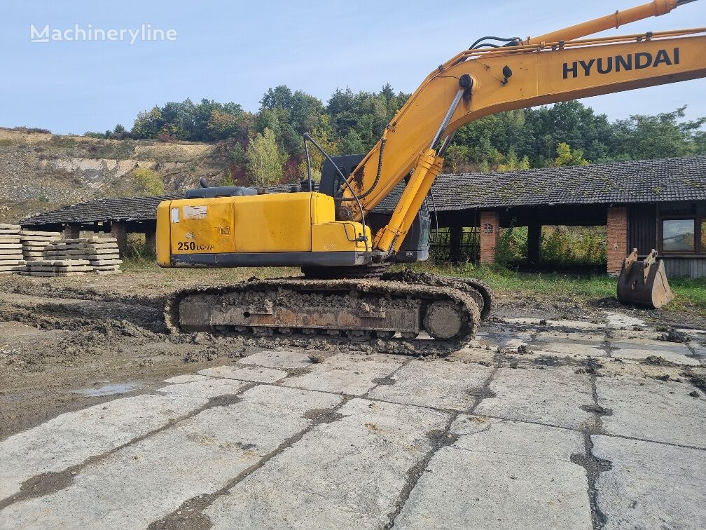 Hyundai Robex 250 tracked excavator
