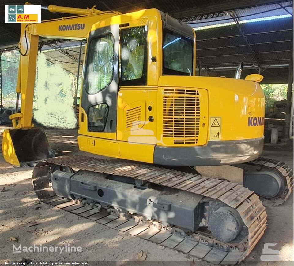 Komatsu PC138 tracked excavator