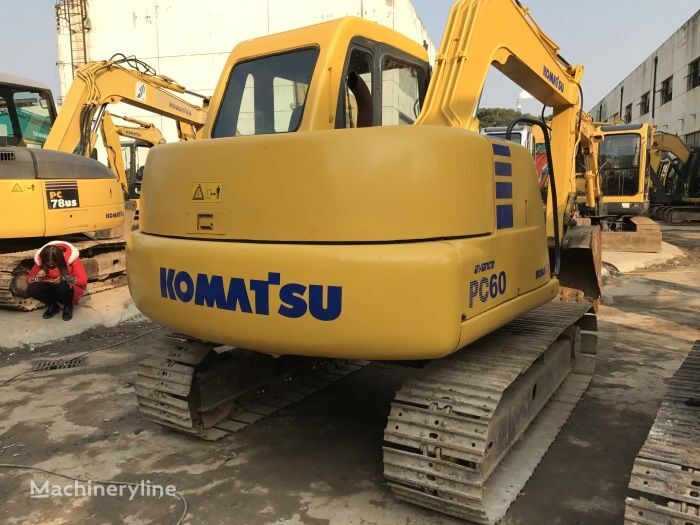 Komatsu PC60 tracked excavator