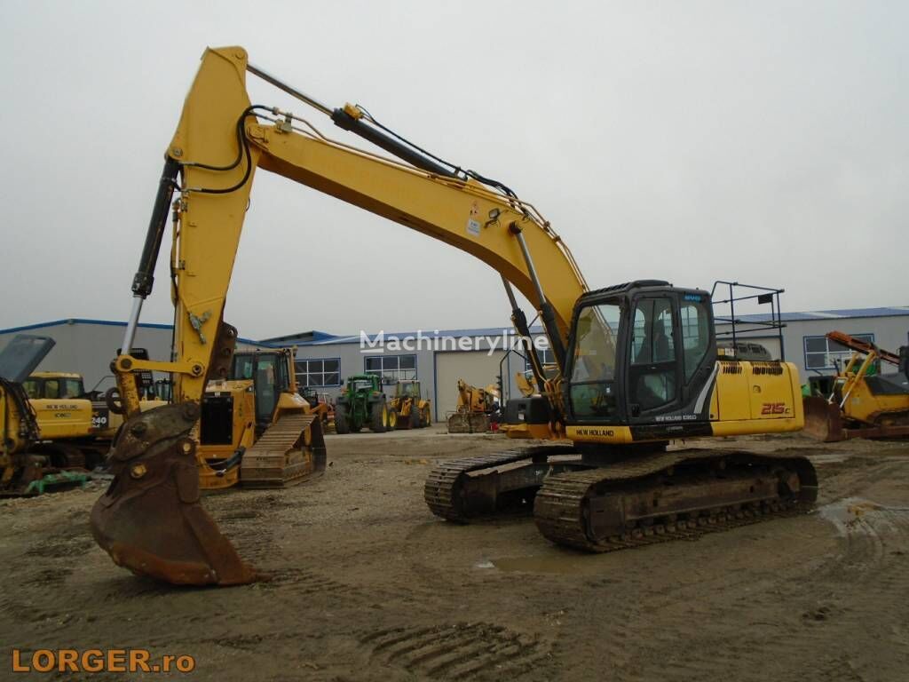 New Holland E 215 C tracked excavator