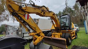 Case WX145 4x4 Offset boom wheel excavator