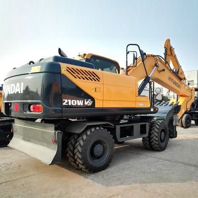 new Hyundai R210W wheel excavator
