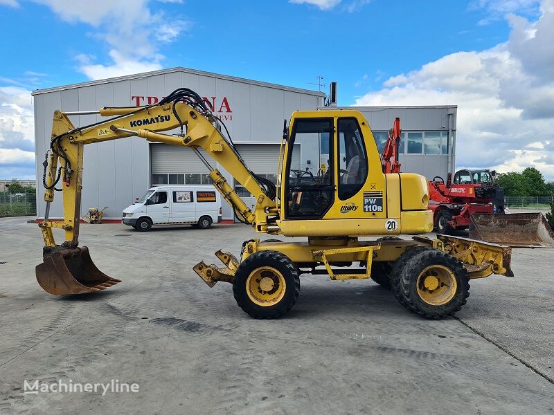 Komatsu PW110 wheel excavator