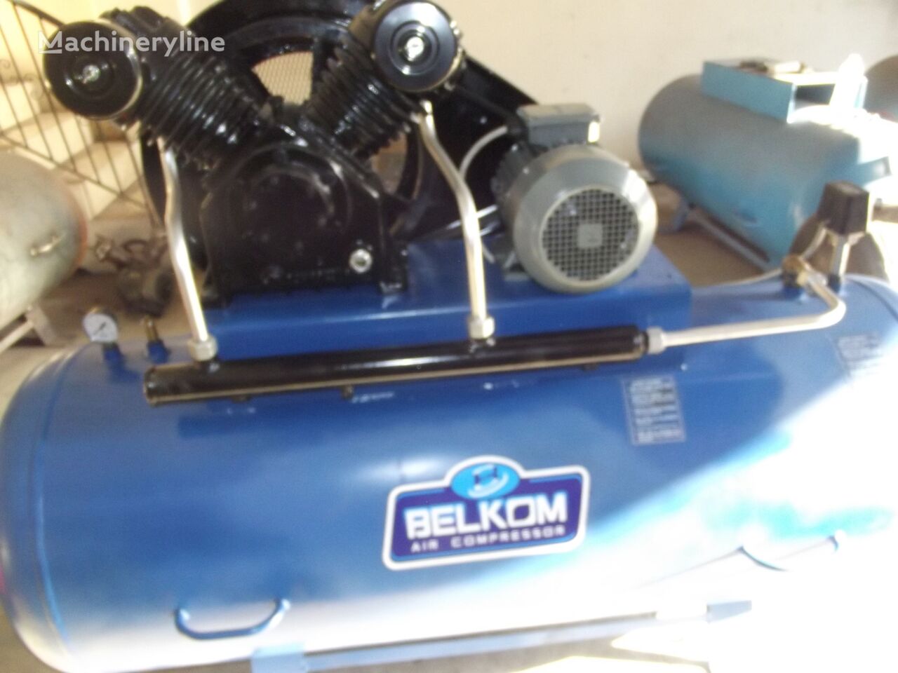 new Belkom 500Lt Yüzde Yüz Yerli Üretim 7,5Hp Çift Kafa Ponolu Sıfır Kompre portable compressor