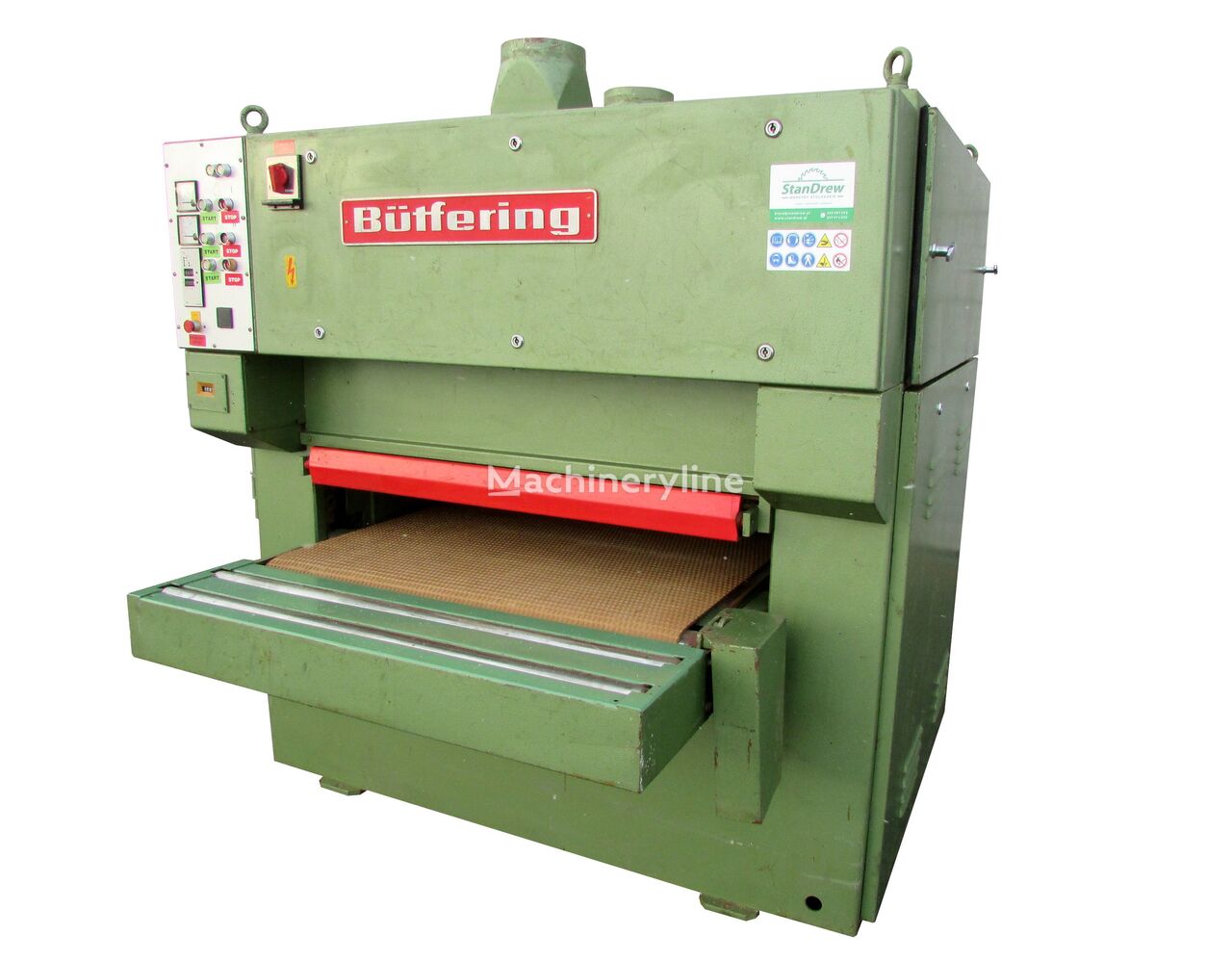 Szlifierka szerokotaśmowa Butfering AWS 110 wood grinding machine