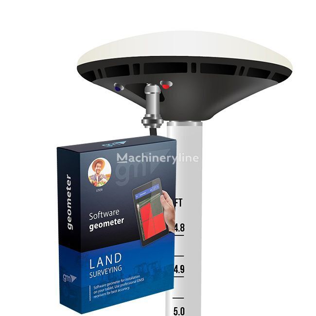 new Geometer GM RTK Receiver with Android software for land measurement measuring tool